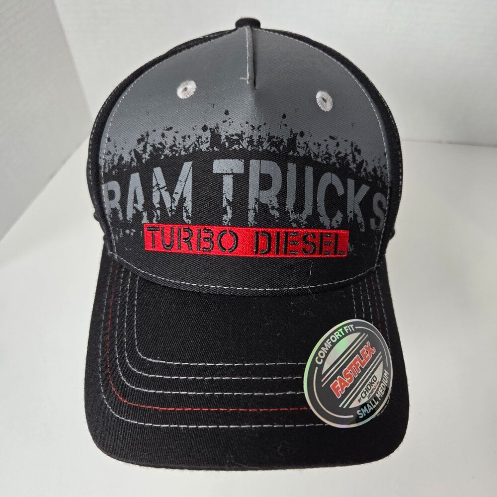 Ram Trucks, Turbo Diesel Mens Cap With New Sticker Still On It.